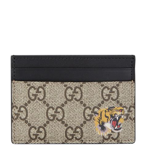 gucci cardholder tigers|gucci card holder men.